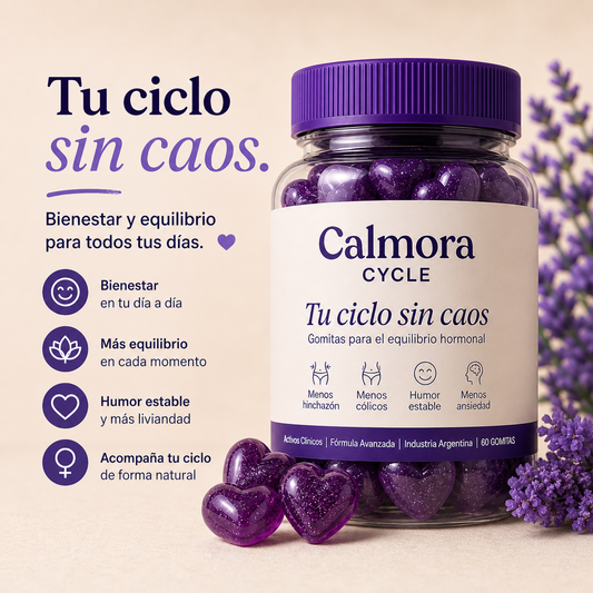 Calmora Cycle – Gomitas de bienestar femenino